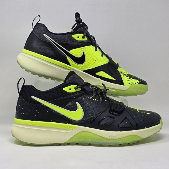 Nike Air Zoom Diamond Elite Turf Baseball Shoes Volt Black Mens Sz 13 FV6100-001 main image 7